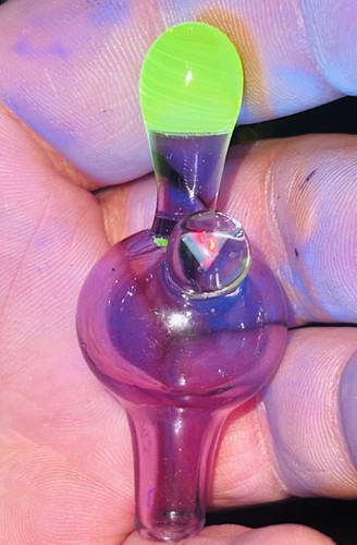 Heady glass bubble cap - heady,