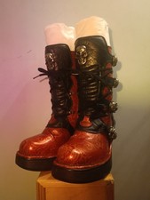 New Rock Vintage Block Heel