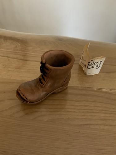 Vintage studio pottery boot - ,