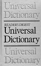 Universal Dictionary (Readers Digest) Hardback Book The Cheap Fast Free Post