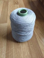 Pearl Acrylic Silver Gray coned yarn 2ply?