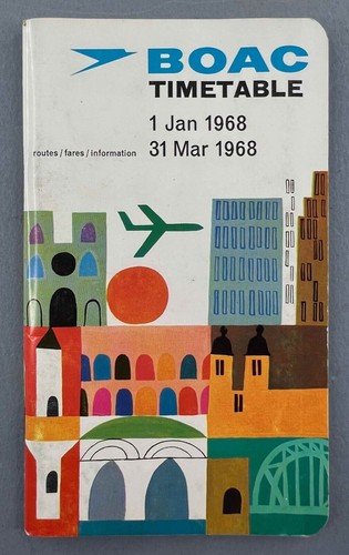 Boac airline timetable - airline, january