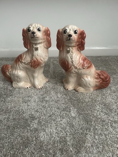 Pair large antique - pair,