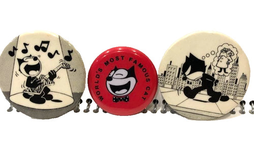 Felix the cat vintage badge - felix,