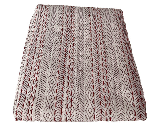Indian kantha quilt bedspread - kantha,