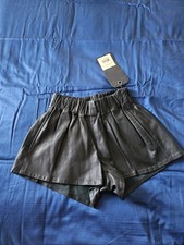 Rag & Bone leather shorts