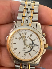 Seiko Kinetic SQ 50  5M43-0A20 fully working (new capacitor fitted)