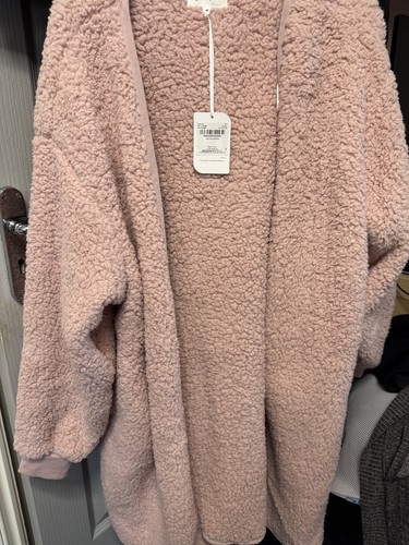 Bnwt pink teddy - pink, open