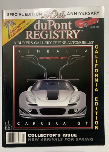 Dupont registry april - april, –