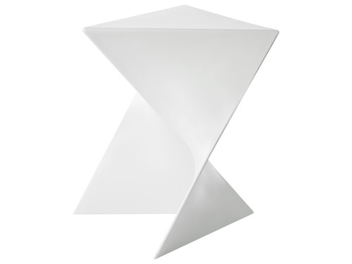 Side table pecos white - side,