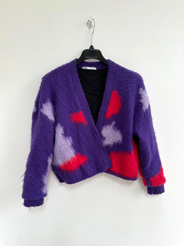 Zara cardigan jacket purple - cardigan,