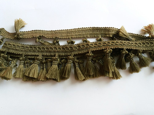Fringe tassel trim bobble - fringe,