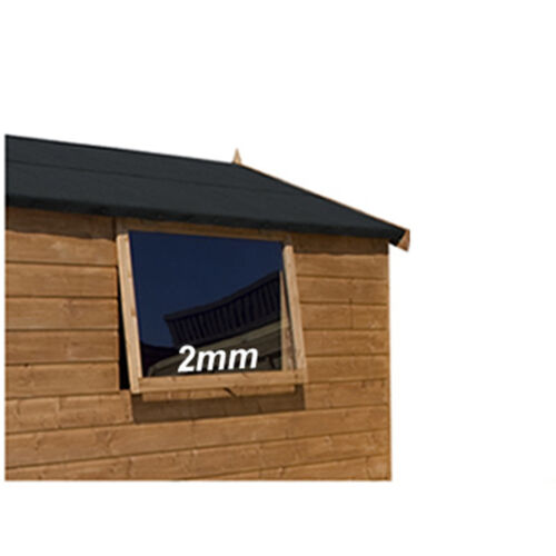Perspex shed greenhouse window - shed,