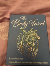 72 cards the body tarot oracle cards deck with guidebook