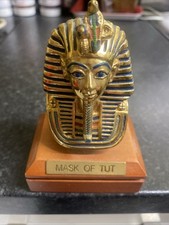 Mask of Tutankhamun Replica Ancient Egyptian Artifact Pharaoh Bust Statue