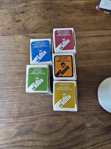 Lot bob ross oil colors - of,