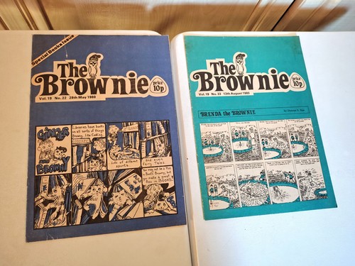 Brownie comics vintage - 2x,