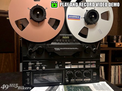 Teac 2000 stereo - x-2000, reel