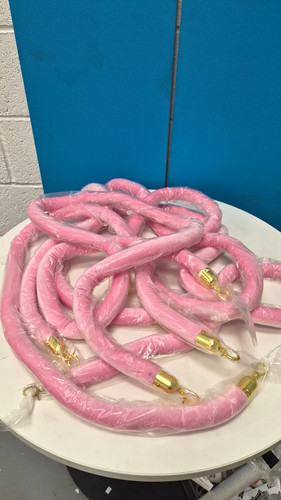 Pack pink velvet - pink, stanchion