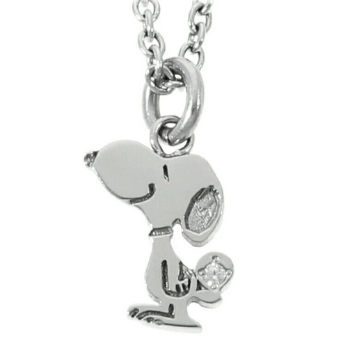 Snoopy plate necklace phiten - necklace,