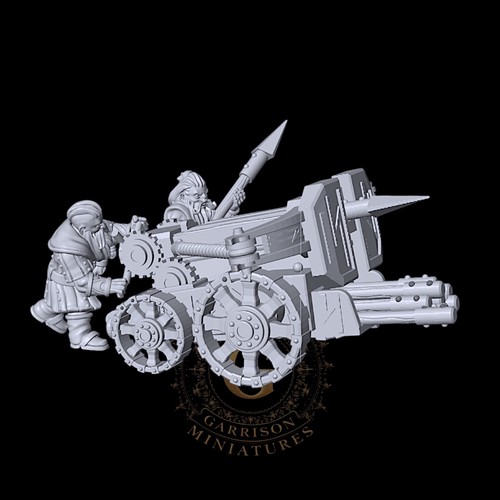 Dwarf bolt thrower and crew - dwarf, 2