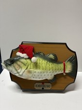 Original 1999 Christmas Edition Big Mouth Billy Bass Singing  Fish Fully Moving