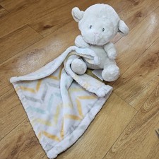 Little Miracles Sheep Lamb Costco Chevron Lovey Security Blanket Plush Comforter