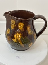 RARE 1930’s ROYAL DOULTON CHARLES DICKENS THEMED MEMORIES KINGSWARE JUG MINT
