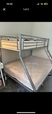 Seconique Tandi Triple Metal Sleeper Bunk Bed - Silver (200-205-015)
