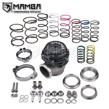 MAMBA BLACK CQ-R 44mm Wastegate WITH V-BAND FLANGES AND ALL SPRINGS