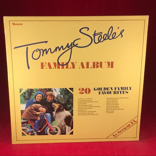 Tommy steele family album - tommy,
