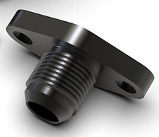 AN10 AN 10 OIL DRAIN TURBO BLOCK FITTING fits NISSAN SKYLINE RB26DETT R32 GTR