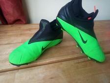 NIKE REACT Phantom VSN 2 Pro Ghost Lace DF MG Football Boots KIDS Size 2 Junior