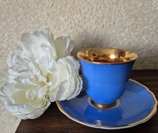 Blue & Gold Coffee or Tea Cup