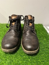 Relife by Pavers Men's Casual Boots Brown Leather, Size UK8/EU42,