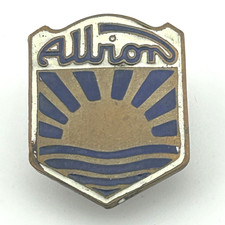 Vintage Albion Truck Lorry Bus Commercial Enamel Buttonhole Lapel Badge