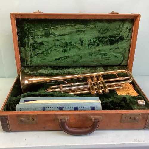 Elkhart brass trumpet built - elkhart,
