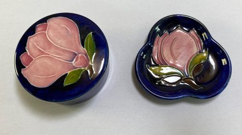 Moorcroft cobalt blue - 2x,