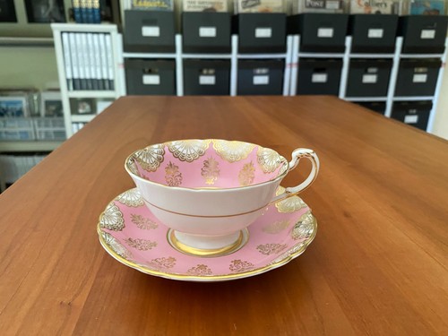 Paragon pink rose teacup - pink,