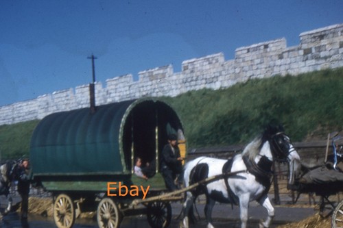 35mm glass slide horse drawn - 35mm,