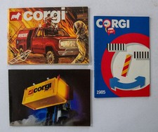 3 Corgi Toys catalogues -