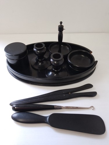 Vintage ebony dressing - vintage,