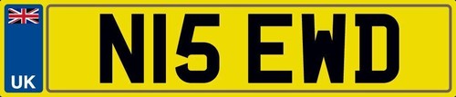 Nice initials number - initials, n15