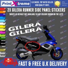 GILERA RUNNER STICKERS X2 50