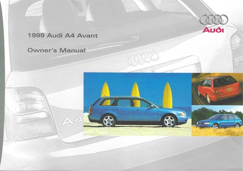 Audi avant owner s - avant, b5