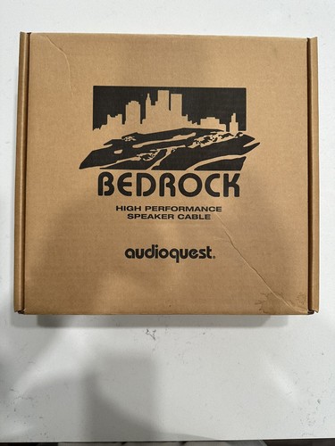 Audioquest bedrock speaker - bedrock,