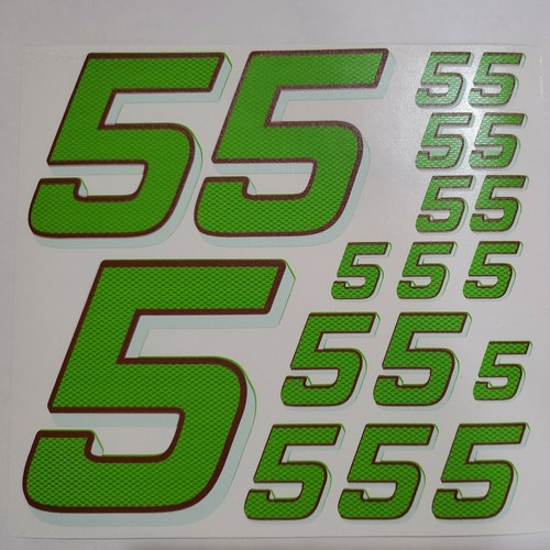 Carbon fiber lime - lime, wht/brw