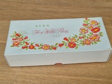 Vintage AVON To A Wild Rose Soap (3 Bars)