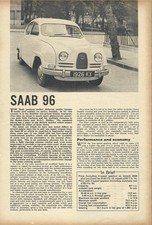 SAAB 96 2-STROKE 4-speed
