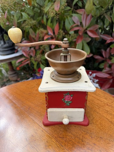 Brass coffee spice grinder - brass,